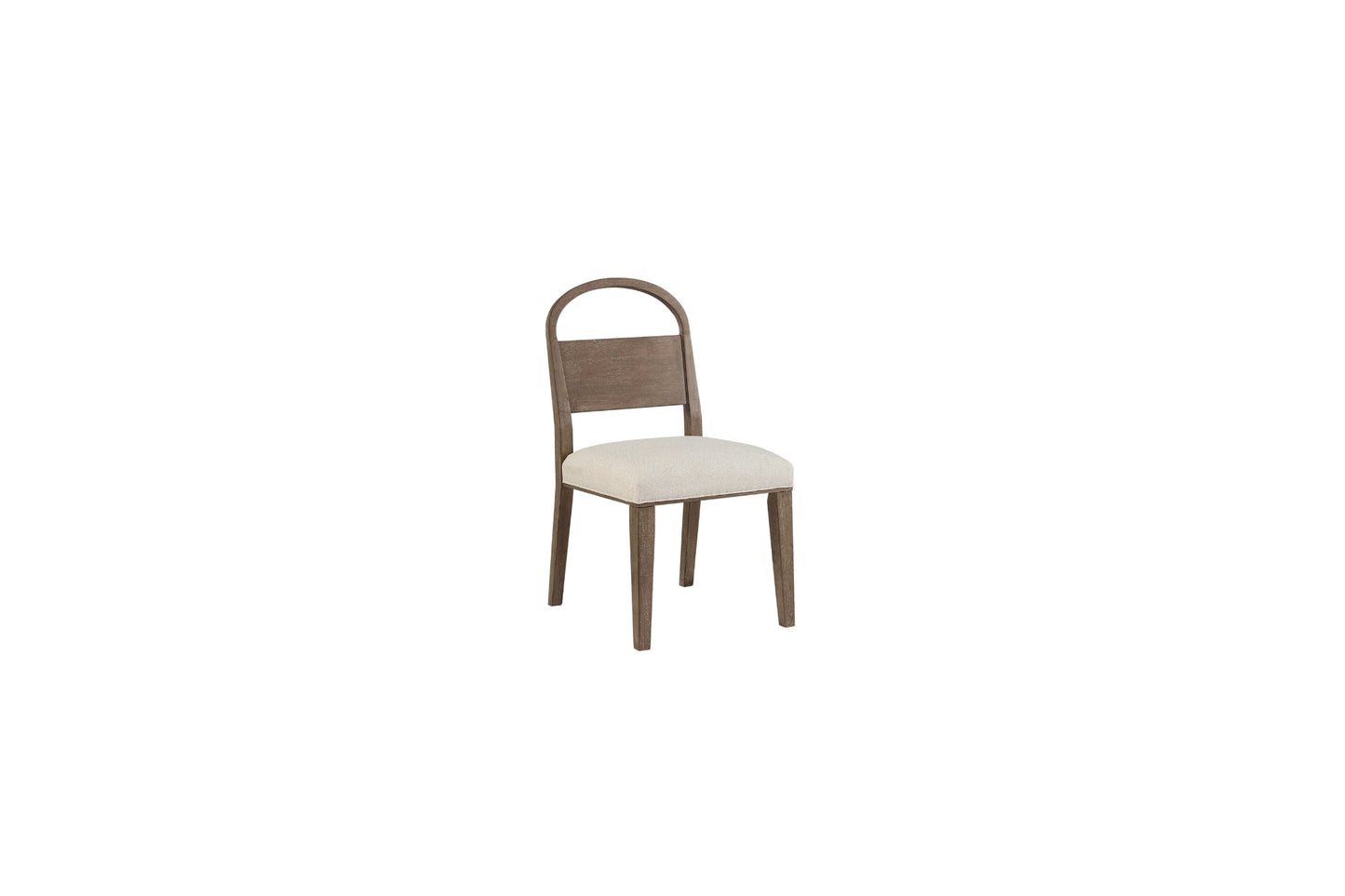 Cocoa Wood Arch Back Chair
