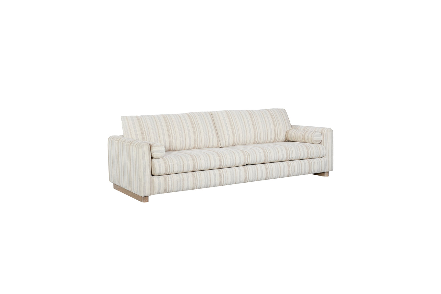 Oyster Sofa with 2 Bolster Pillows