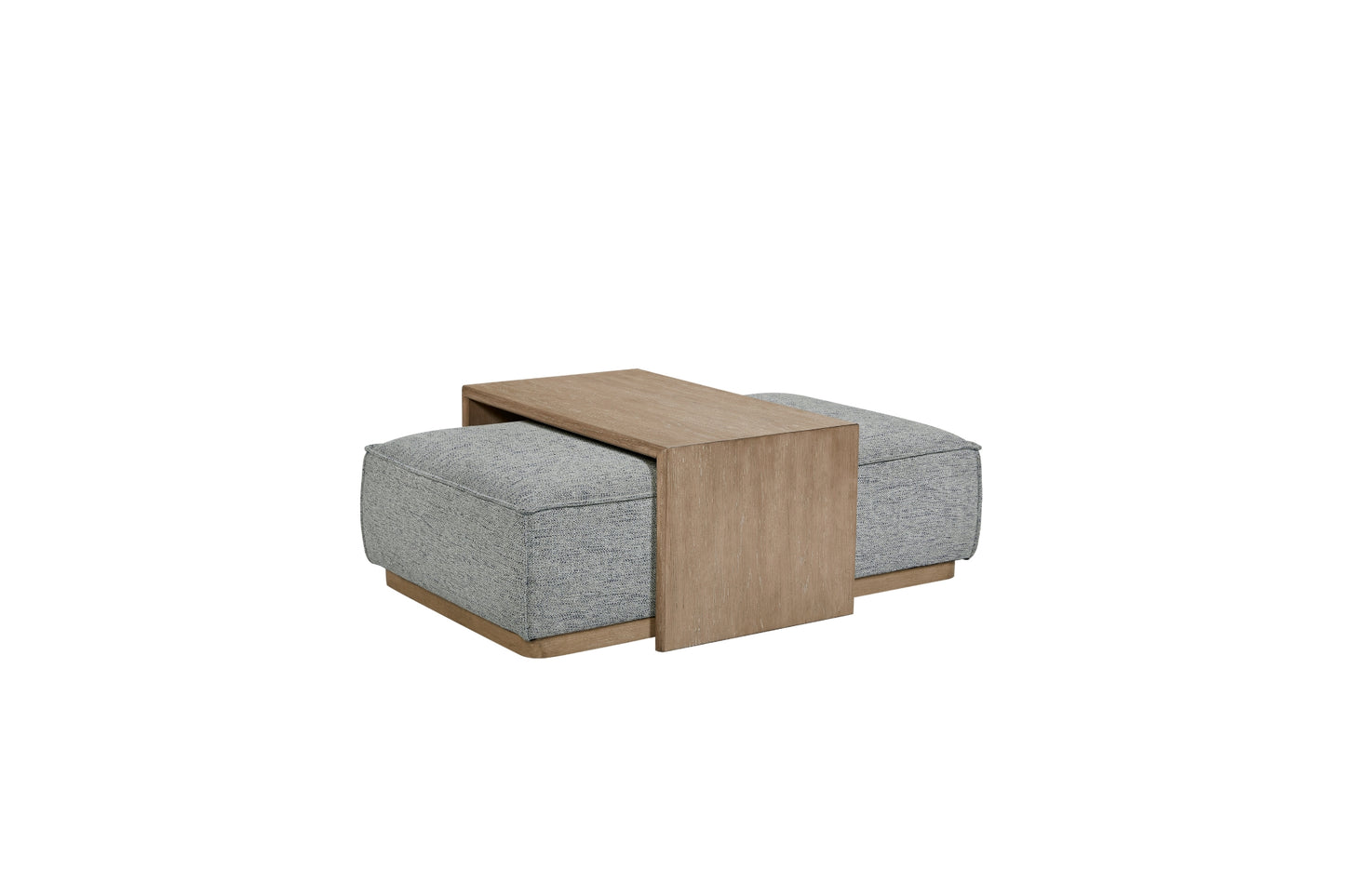 Blue Ottoman & Tray Table