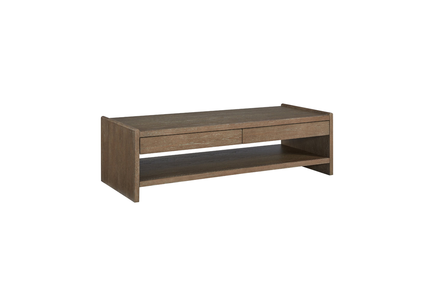 Cocoa Wood Top Cocktail Table