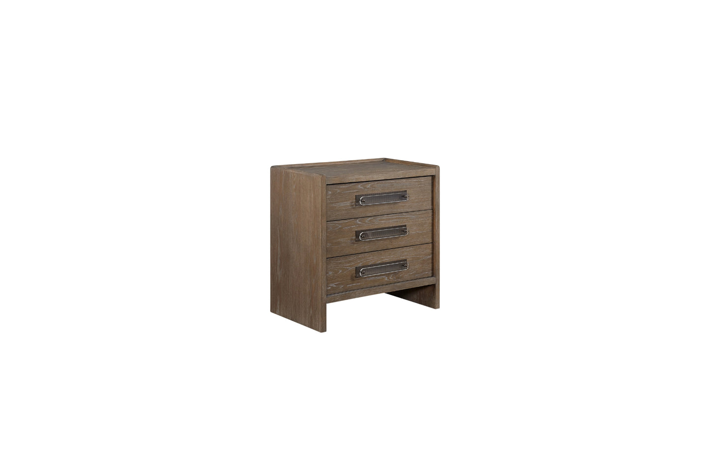 Cocoa 3-Drawer Nightstand
