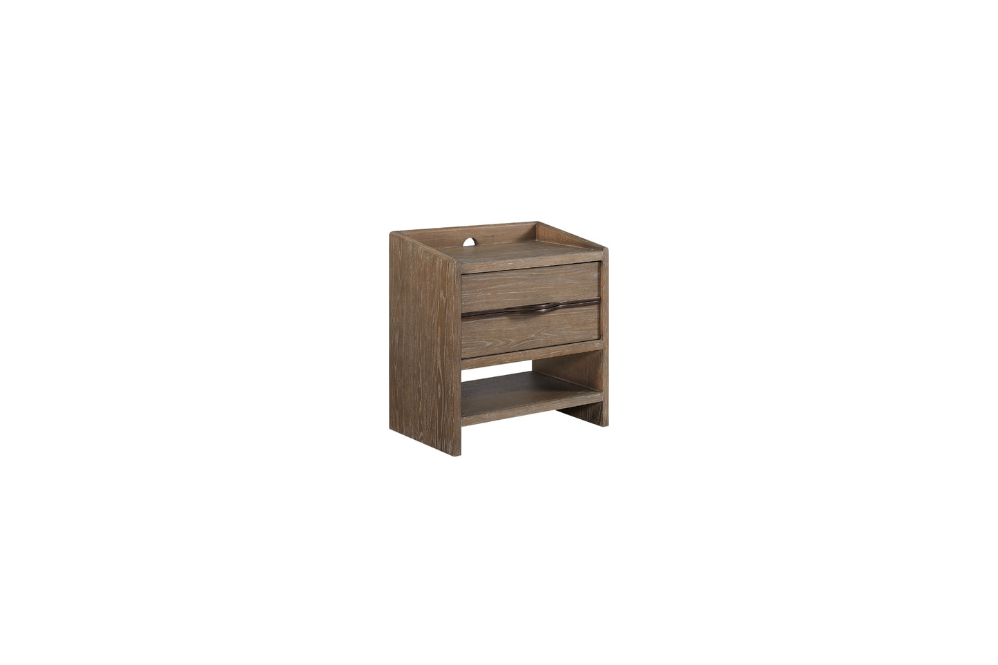 Cocoa 2-Drawer Nightstand