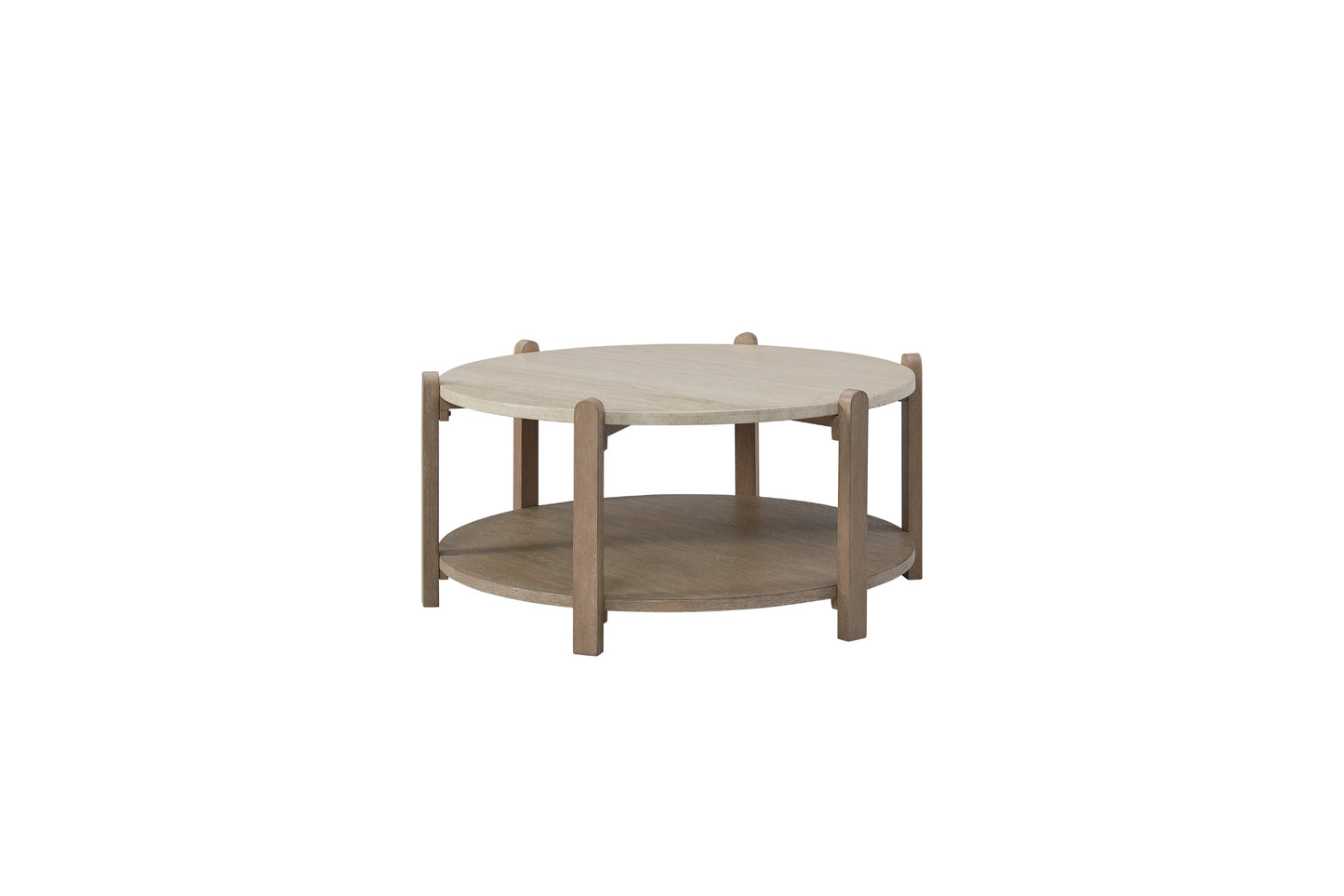 Toffee Stone Top Cocktail Table