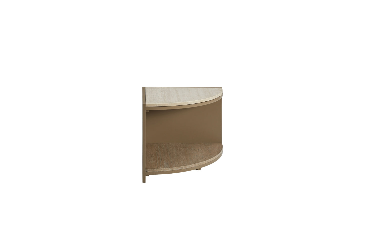 Toffee Quarter Bunching Tables