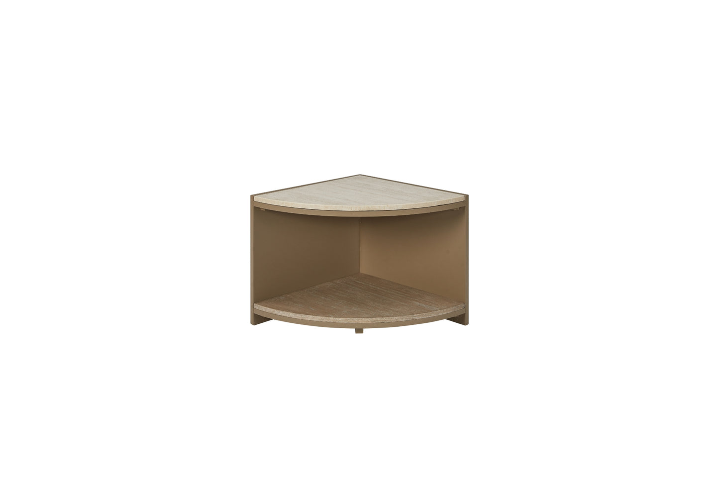 Toffee Quarter Bunching Tables
