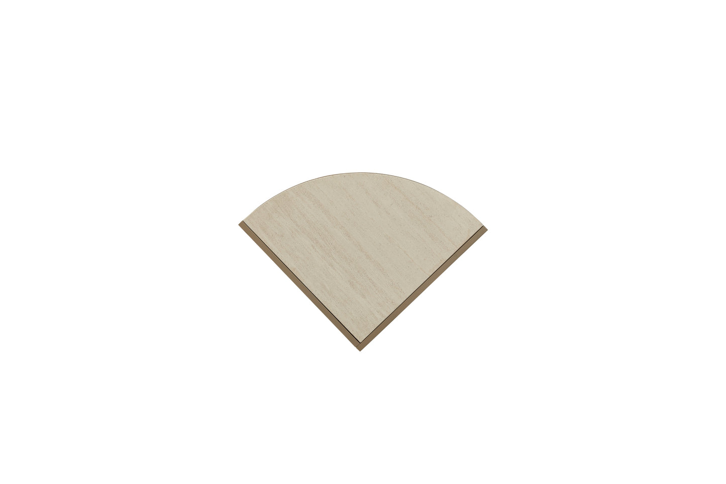 Toffee Quarter Bunching Tables