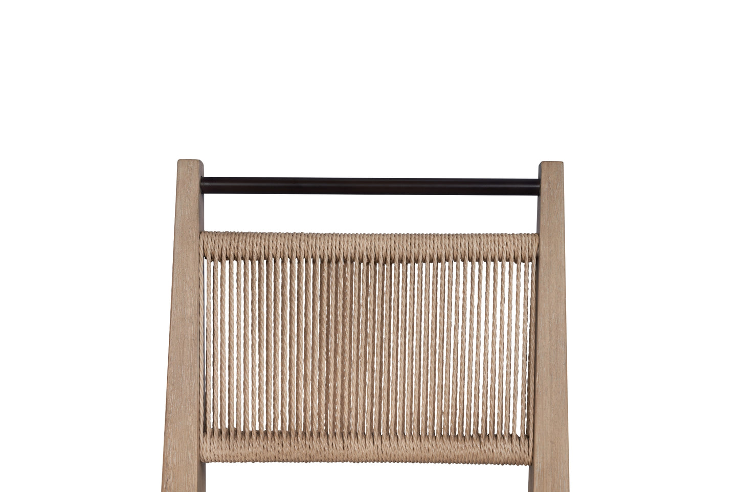 Toffee Rope Back Chair