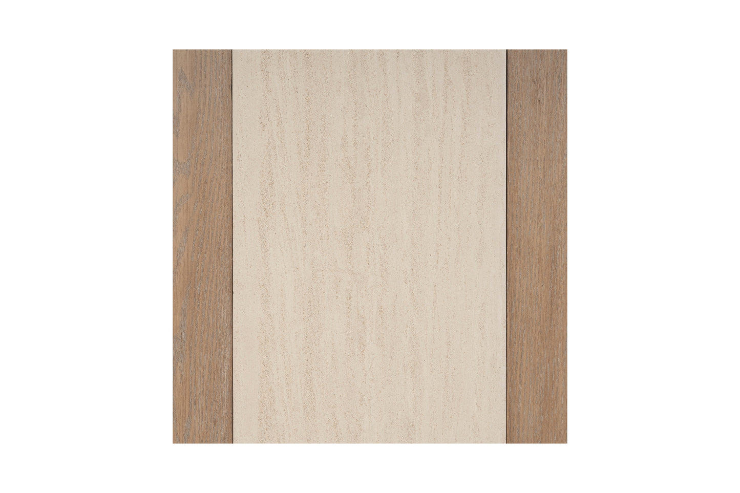 Toffee Assymetrical Stone Slab Dining Table