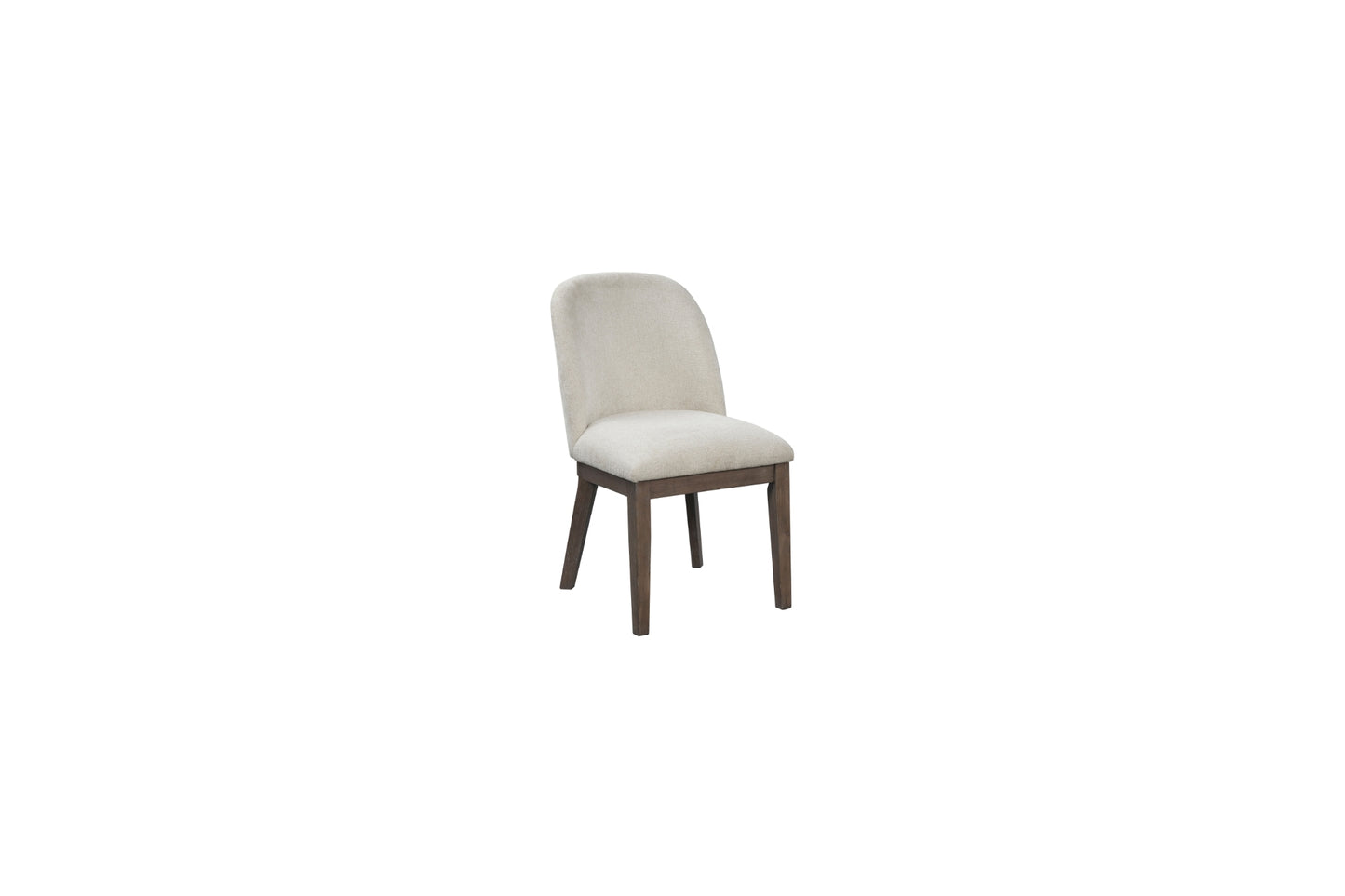 Cocoa and Ivory Shelter Upholstered Chair