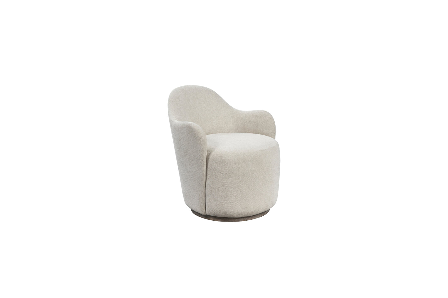 Ivory Barrel Chair