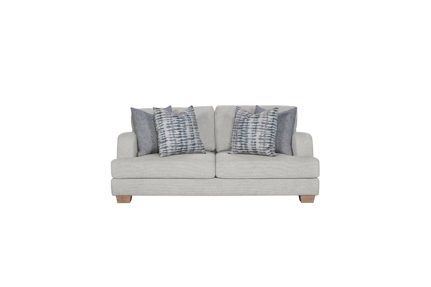 Birch Loveseat with 4 Down Pillows