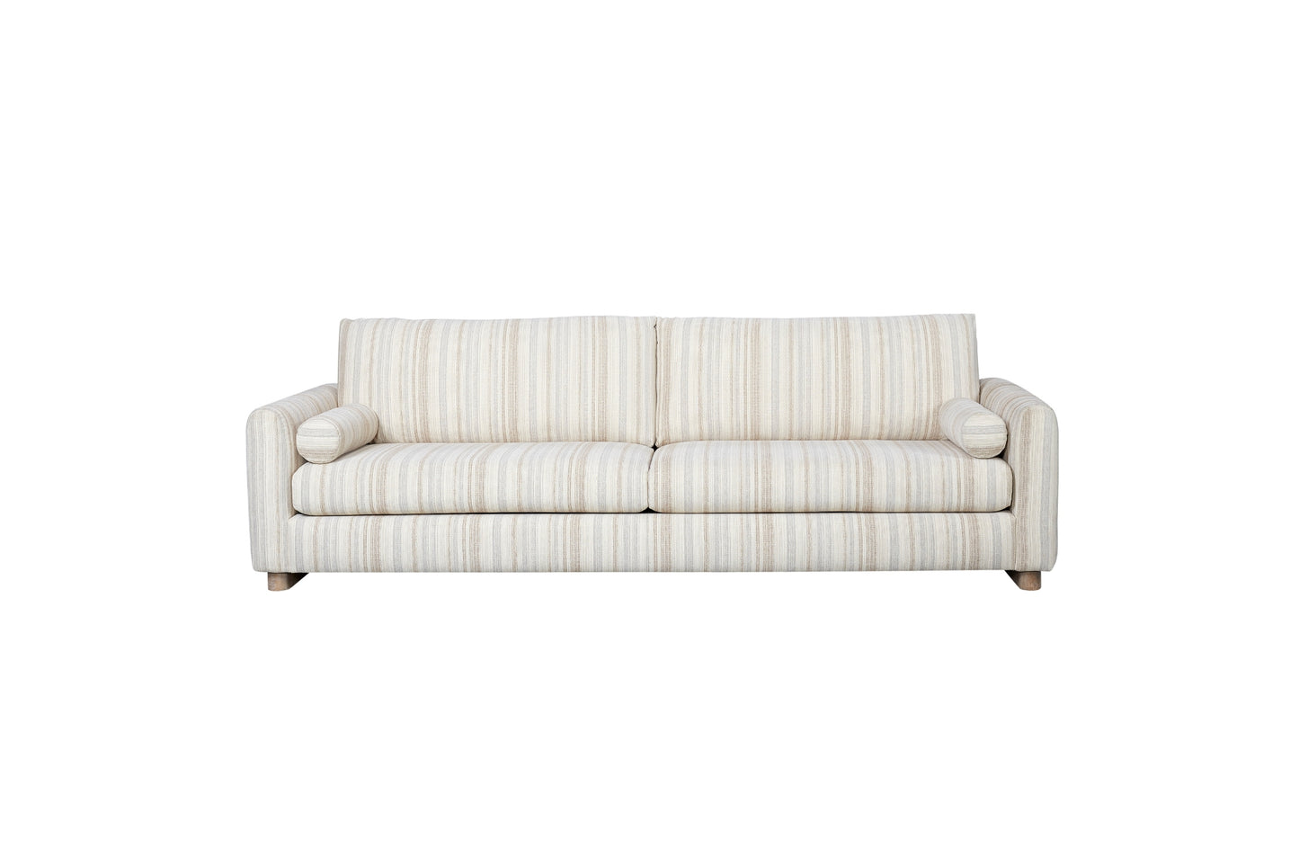 Oyster Sofa with 2 Bolster Pillows