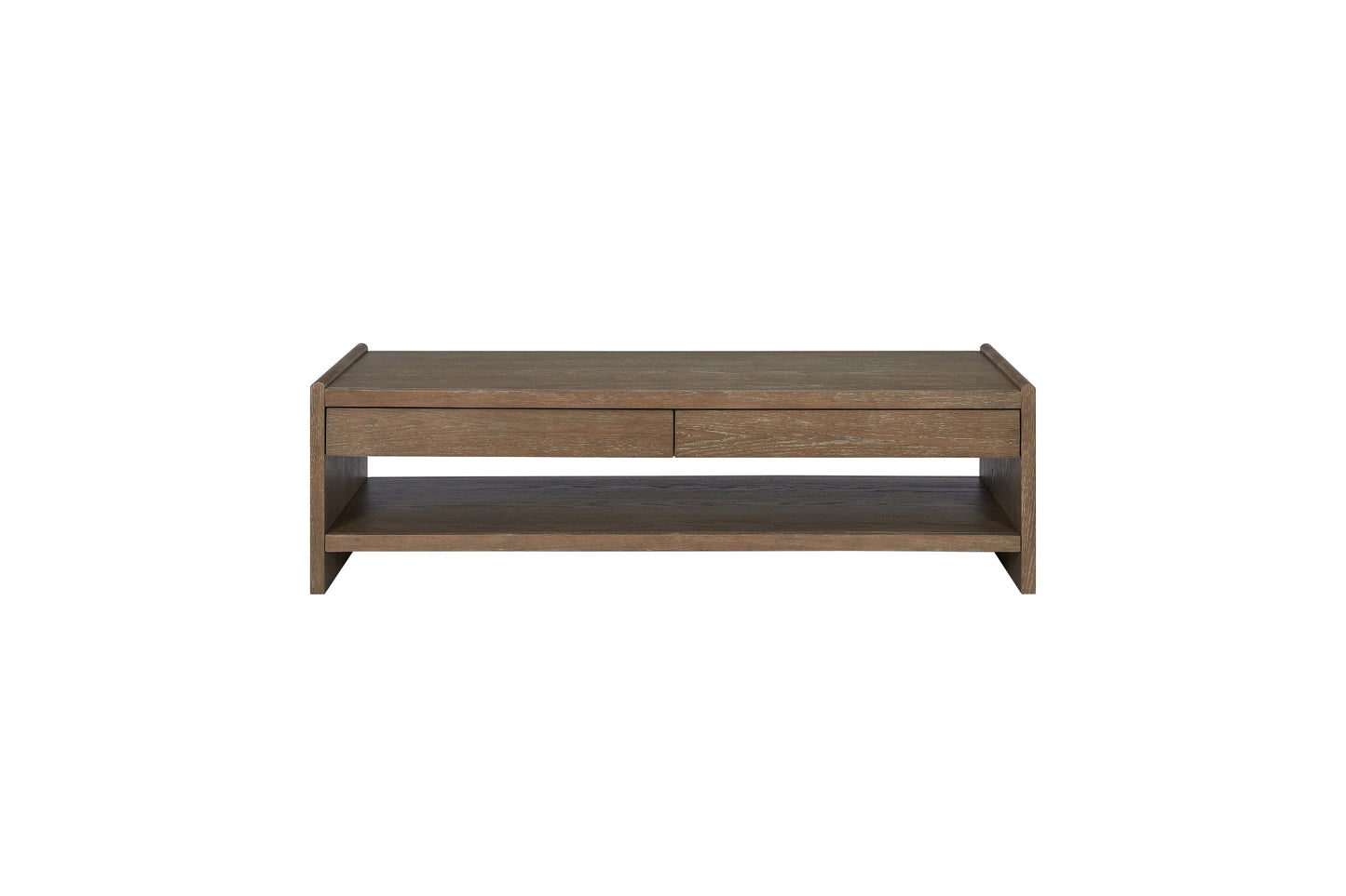 Cocoa Wood Top Cocktail Table