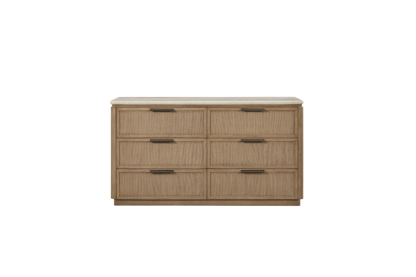 Toffee Dresser with Rope Drawer Fronts