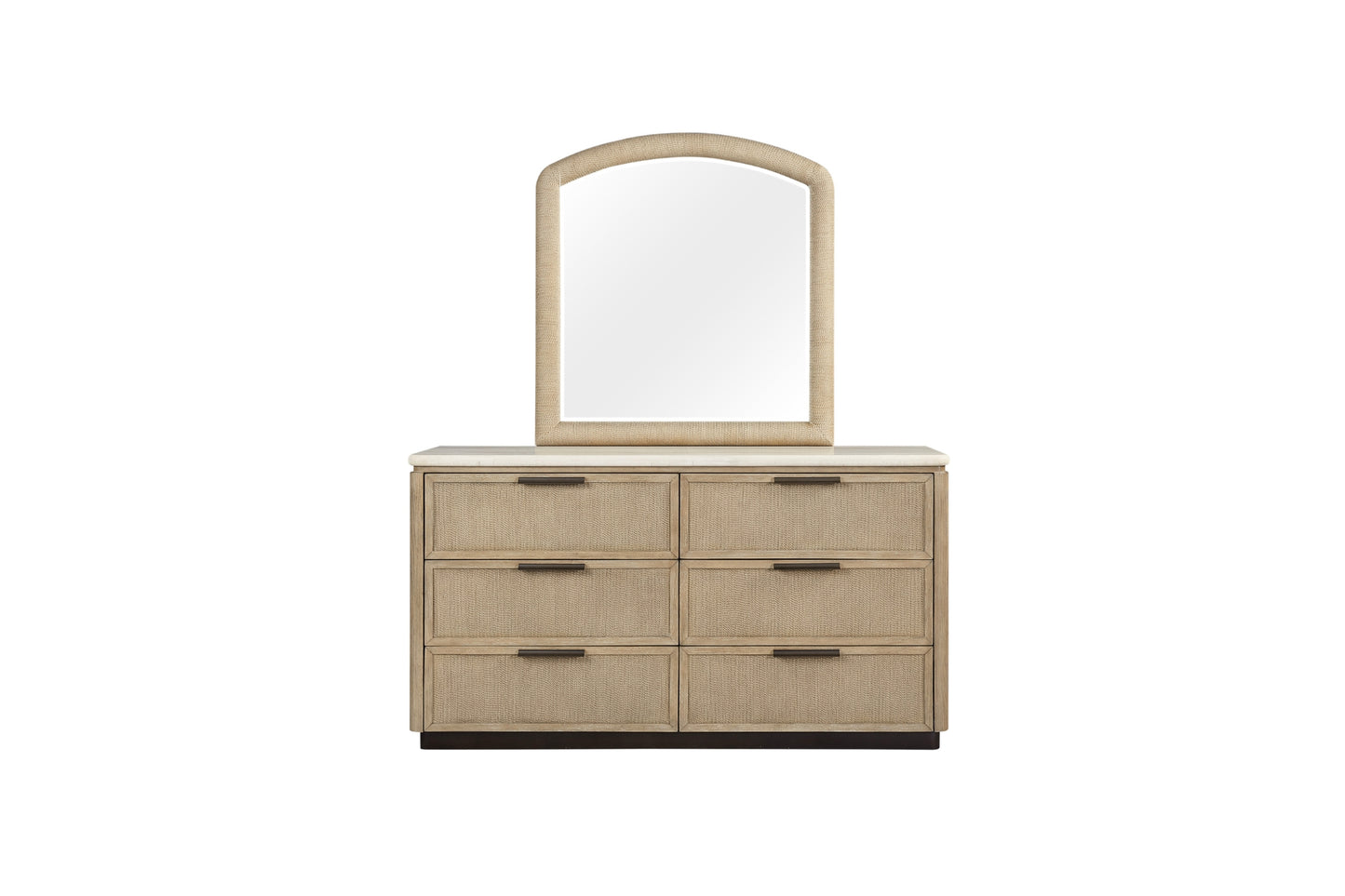 Toffee Dresser with Rope Drawer Fronts
